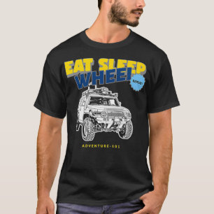 Adventure 101 EAT-SNELWIEL REPEAT FJ Cruiser cl T-shirt
