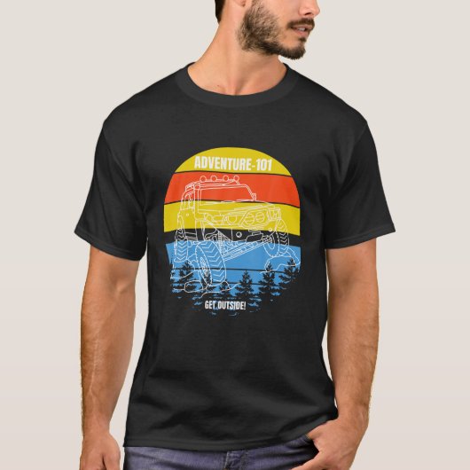 Adventure 101 FJ Cruiser T-shirt (Voorkant)