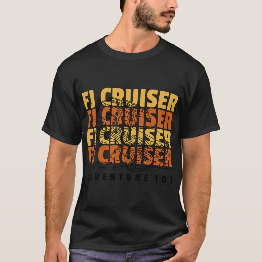 Adventure 101 FJ Cruiser. T-Shirt (Voorkant)