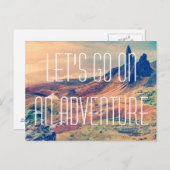 Adventure-afdrukken Briefkaart (Voorkant / Achterkant)