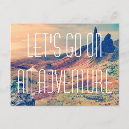 Adventure-afdrukken Briefkaart