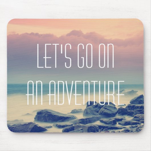 Adventure-afdrukken Muismat (Voorkant)