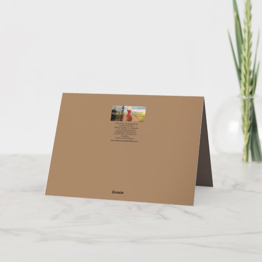 Adventure Ahead Birthday Kaart (Achterkant)