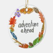 Adventure Ahead Ornament (Links)