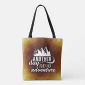 Adventure Ahead Tote Bag (Achterkant)