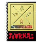 Adventure Aiden Journal Notitieboek (Voorkant)