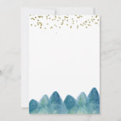 Adventure Airplane Boy Birthday Party Invitation Kaart (Achterkant)