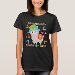 Adventure Alpaca My Bags Humor T-shirt