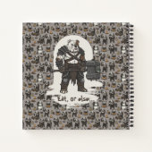 adventure American Bulldog gladiator dog T-Shirt Notitieboek (Achterkant)