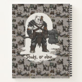 adventure American Bulldog gladiator dog T-Shirt Notitieboek (Achterkant)