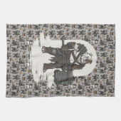 adventure American Bulldog gladiator dog Theedoek (Horizontaal)