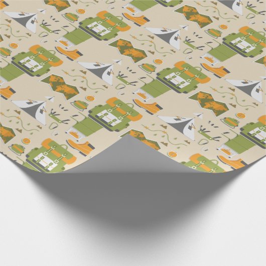 Adventure-apparatuur Cadeaupapier (Hoek)