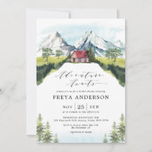 Adventure Await Mountain Forest Vrijgezellenfeest