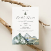 Adventure Await Mountain Forest Vrijgezellenfeest Kaart