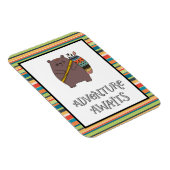 Adventure Awaits Boho Beer Magneet (Rechterzijde)