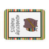 Adventure Awaits Boho Beer Magneet (Horizontaal)