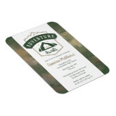 Adventure Awaits Camping Graduation Party Invitati Magneet (Rechterzijde)