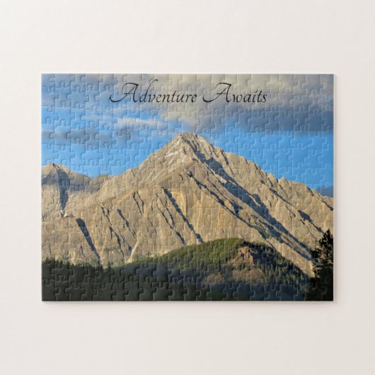 Adventure Awaits Canada Mountain Sunset Legpuzzel (Horizontaal)