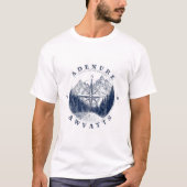 Adventure Awaits Compass T-shirt (Voorkant)