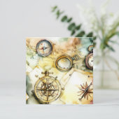 Adventure Awaits: Discovery Edition, een Baby show Kaart (Staand voorkant)