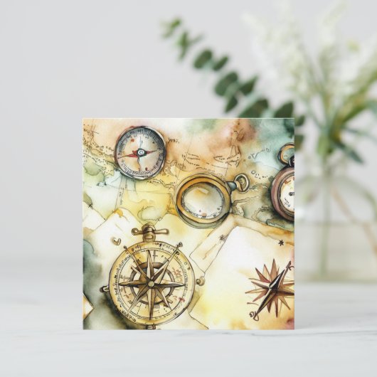 Adventure Awaits: Discovery Edition, een Baby show Kaart (Staand voorkant)