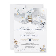 Adventure Awaits Dreamweaver Nautical Ship Baby sh