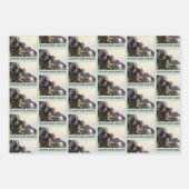 Adventure Awaits. Fantasy landscape Inpakpapier Vel (Voorkant 3)