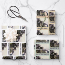 Adventure Awaits. Fantasy landscape Inpakpapier Vel