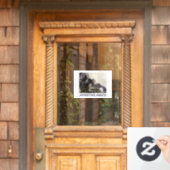 Adventure Awaits. Fantasy landscape Raamsticker (Huis Deur)