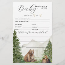 Adventure Awaits Gender Neutraal Baby shower Spel