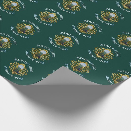 Adventure Awaits/Gift Wrapping Paper Cadeaupapier (Hoek)