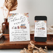 Adventure Awaits Going Away Party Invitation Kaart