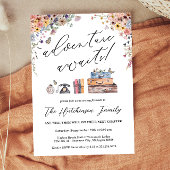 Adventure Awaits Going Away Party Invitation Kaart