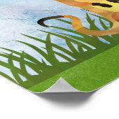 Adventure Awaits - Gorilla Hippo en Meerkat Poster (Hoek)