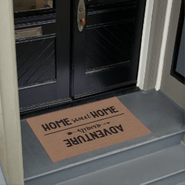 Adventure Awaits & Home Sweet Home Doormat Deurmat