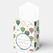 Adventure Awaits Hot Air Ballon Baby shower Bedankdoosjes (Geopend)