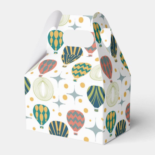 Adventure Awaits Hot Air Ballon Baby shower Bedankdoosjes (Achterkant)