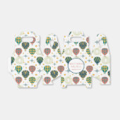 Adventure Awaits Hot Air Ballon Baby shower Bedankdoosjes (Uitgevouwen)