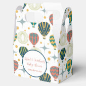 Adventure Awaits Hot Air Ballon Baby shower Bedankdoosjes (Geopend)