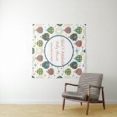 Adventure Awaits Hot Air Ballon Baby shower Wandkleed (In Situ (horizontaal))