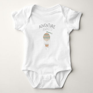 Adventure Awaits Hot Air ballon Romper