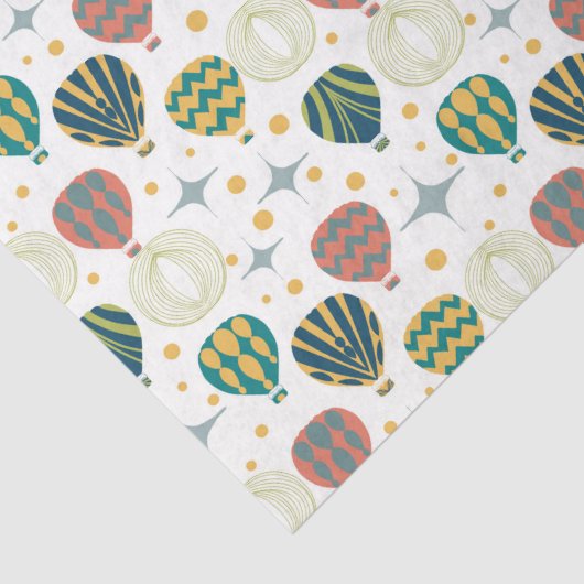 Adventure Awaits Hot Air Ballon Tissuepapier (Detail)