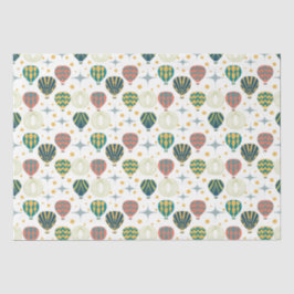 Adventure Awaits Hot Air Ballon Tissuepapier