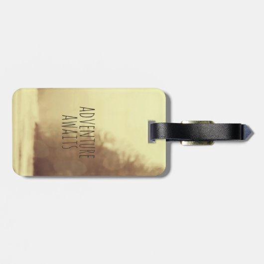 Adventure Awaits II Bagagelabel (Achterkant horizontaal)