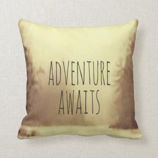 Adventure Awaits II Pillow Kussen