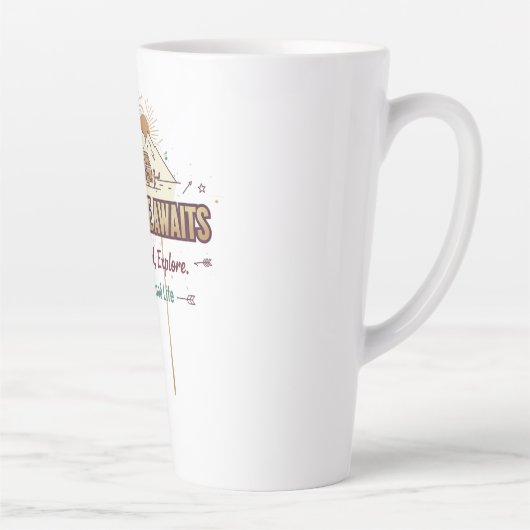 Adventure Awaits  Latte Mok (Rechts)