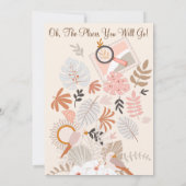 Adventure Awaits Little Explorer Boho Kaart (Achterkant)