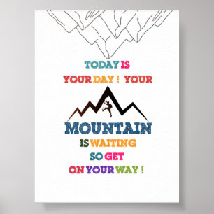 Adventure Awaits - Motivatie Kinder Poster! Poster