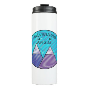 Adventure Awaits Mountain Peaks Thermosbeker
