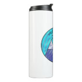 Adventure Awaits Mountain Peaks Thermosbeker (Gedraaid links)